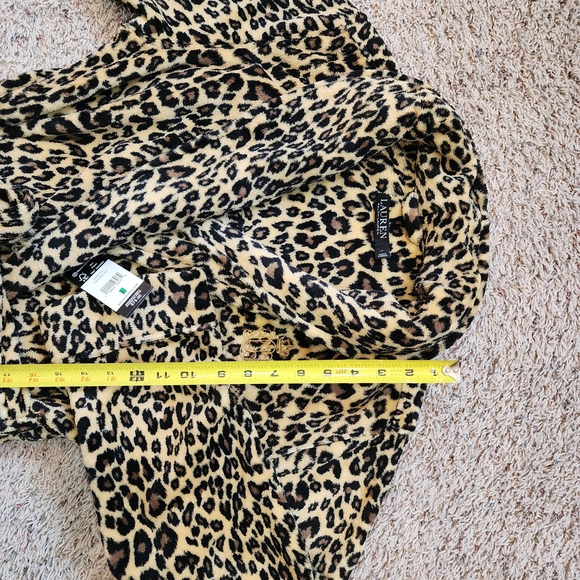 Ralph Lauren Leopard Print Robe - Picture 2 of 4